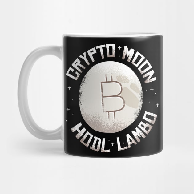 Crypto Moon HODL Lambo by madeinchorley